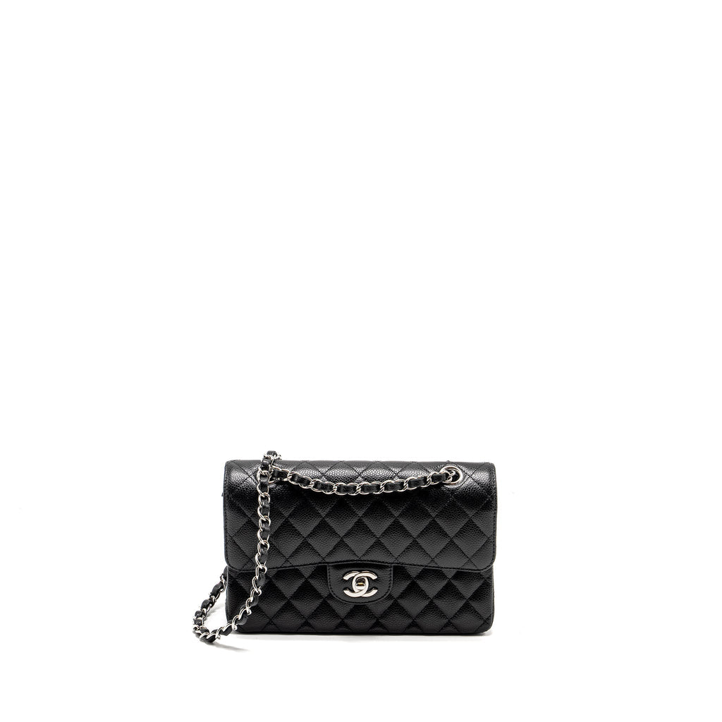 chanel-small-classic-double-flap-bag-caviar-black-shw-microchip-3