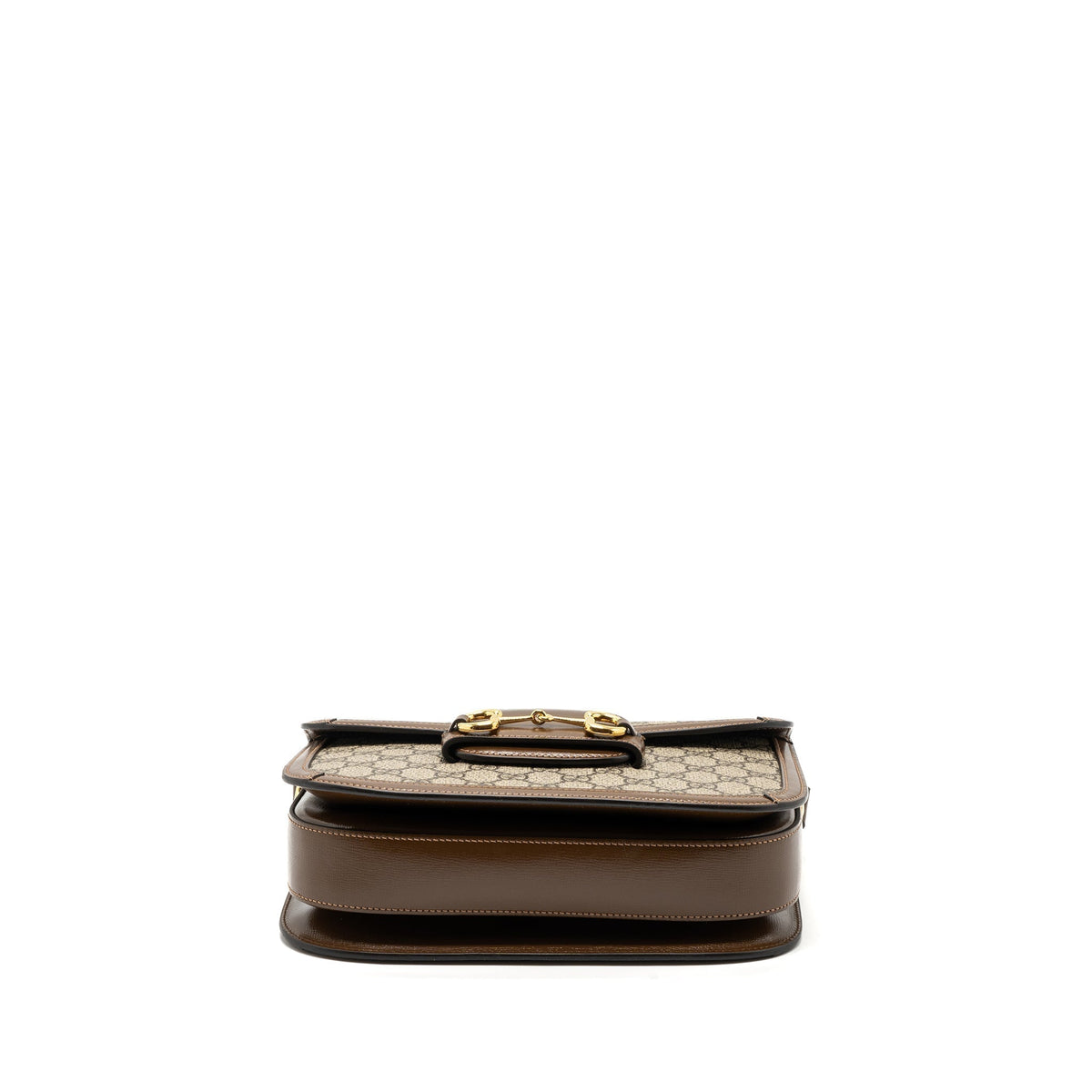 gucci-horsebit-1955-shoulder-bag-gg-supreme-canvas-leather-brown-ghw-1