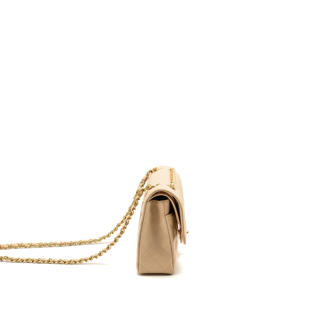chanel-medium-classic-double-flap-caviar-beige-ghw