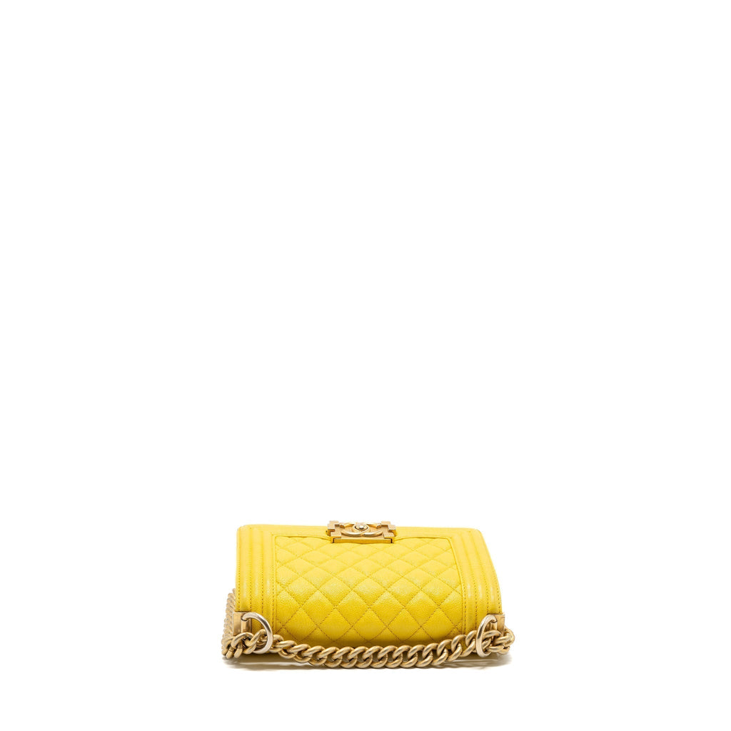 chanel-small-boy-bag-grain-calfskin-yellow-ghw