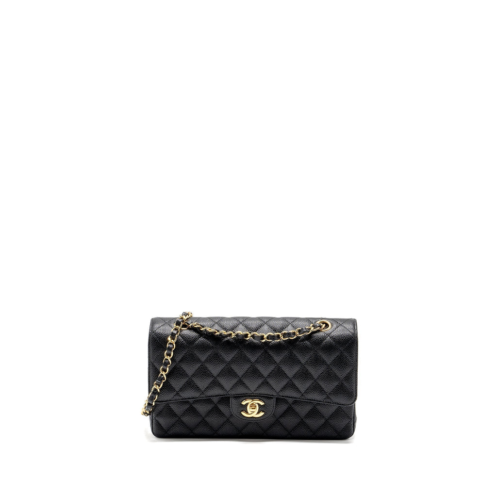 chanel-medium-classic-double-flap-bag-caviar-black-ghw-14