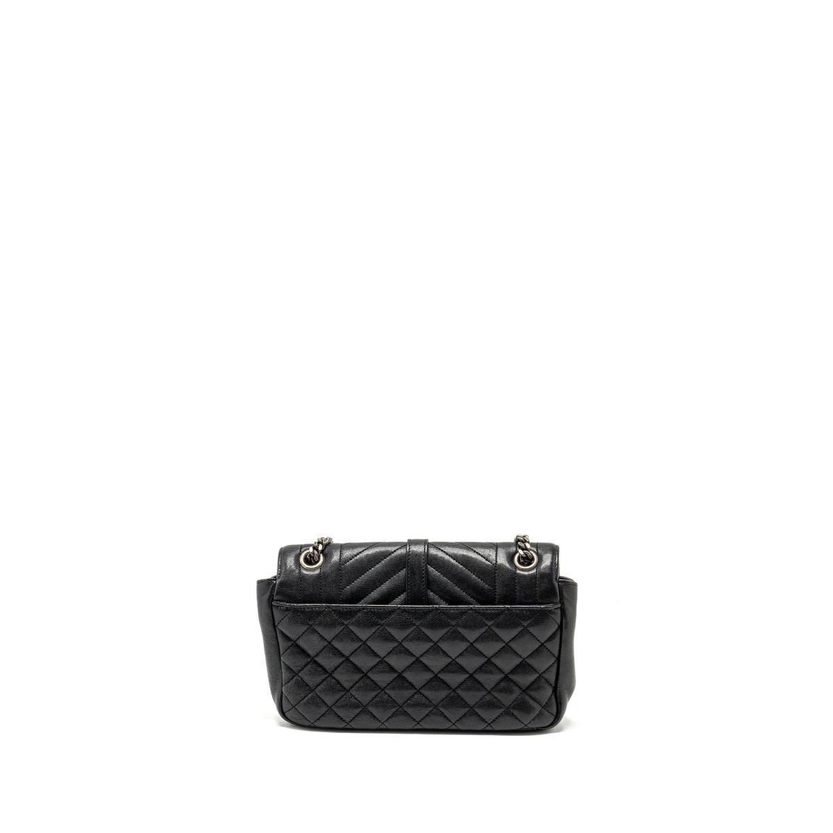 saint-laurent-college-flap-bag-lambskin-black-ruthenium-shw