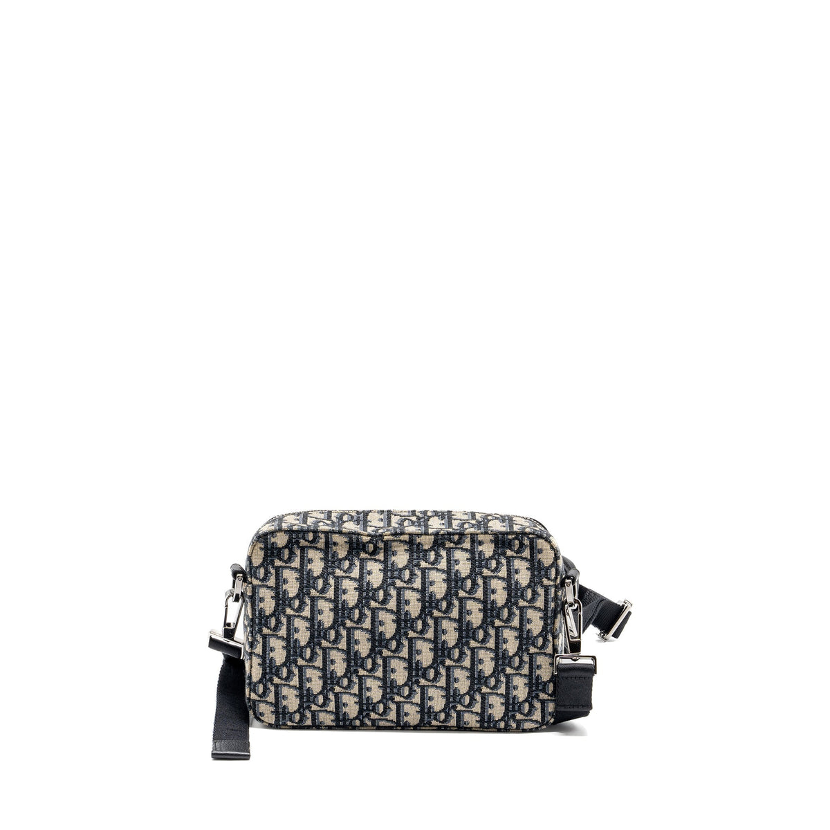 dior-safari-bag-with-strap-black-oblique-jacquard-shw