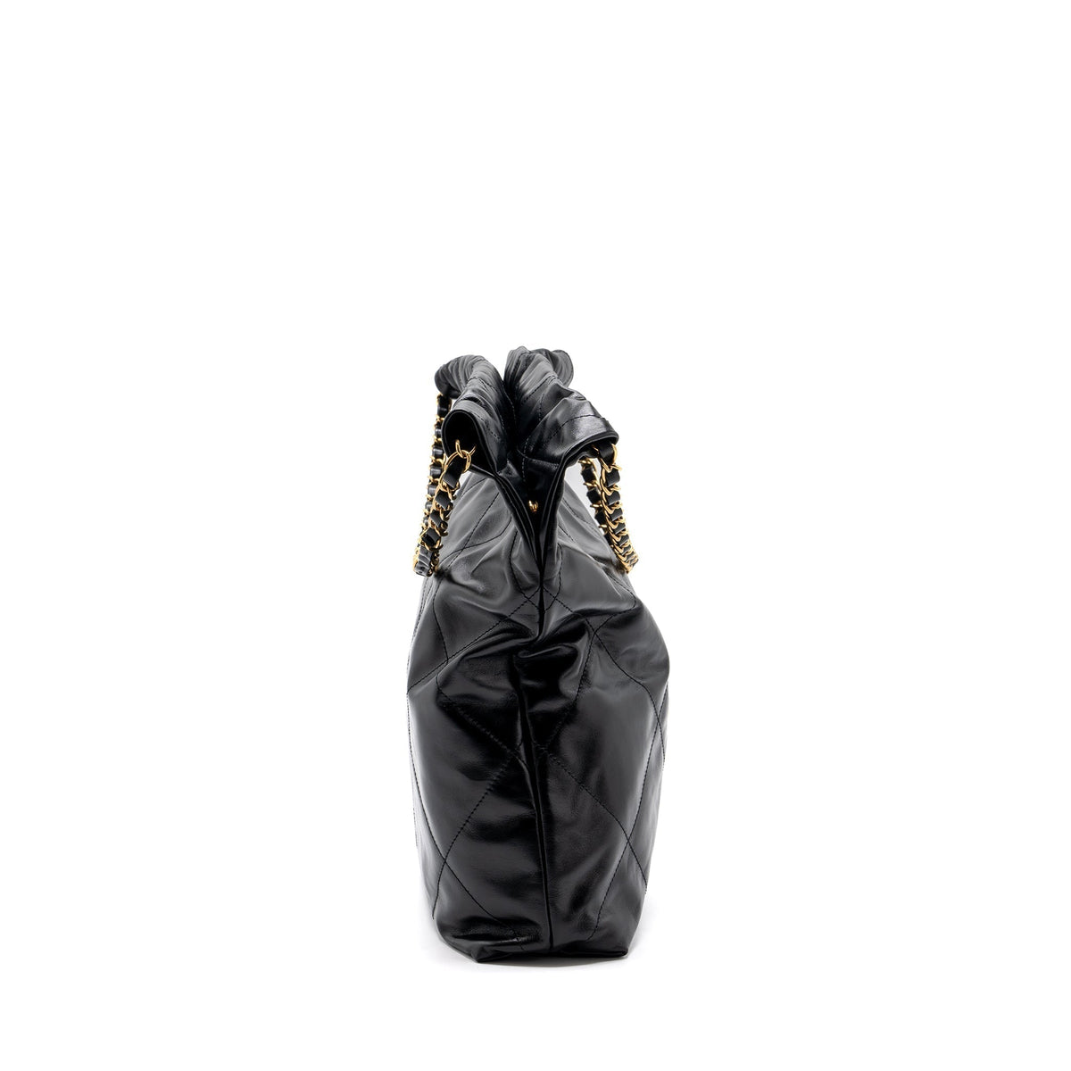 chanel-medium-22-bag-gold-letter-shiny-calfskin-black-ghwmicrochip