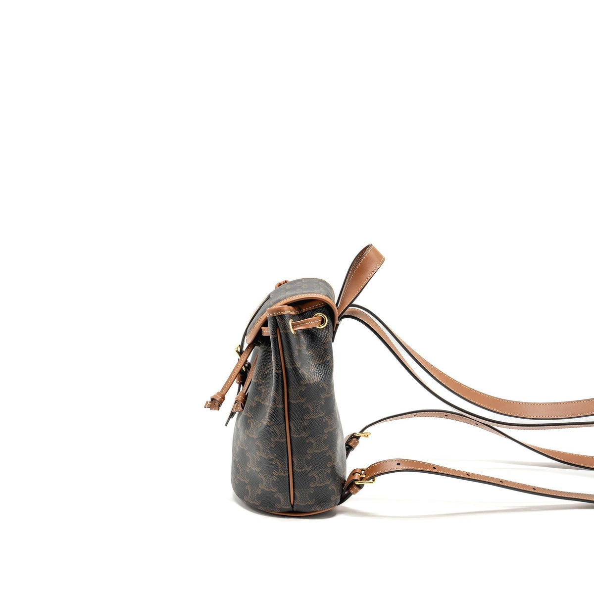 celine-mini-backpack-folco-triomphe-canvas-calfskin-tan-ghw-2