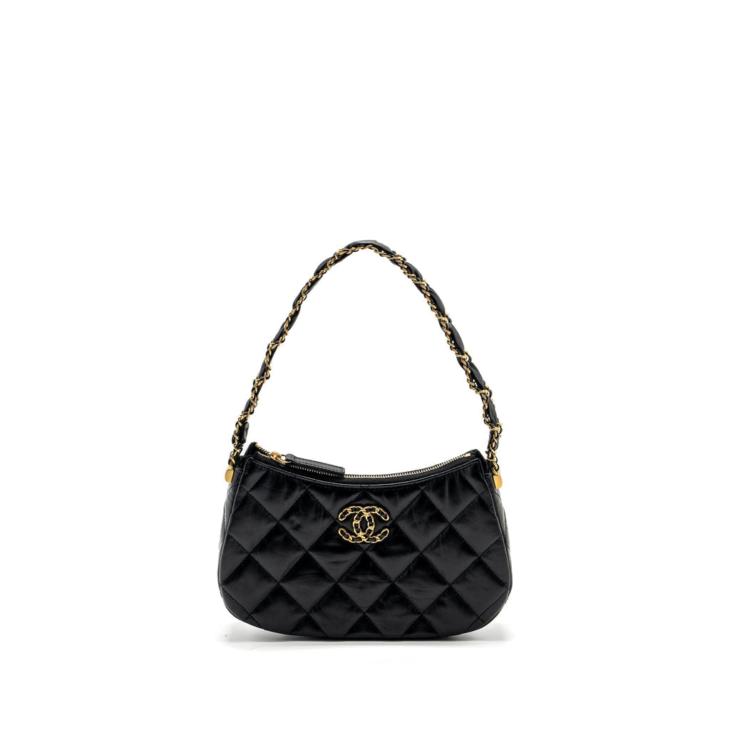 chanel-23k-hobo-shoulder-bag-calfskin-black-ghwmicrochip