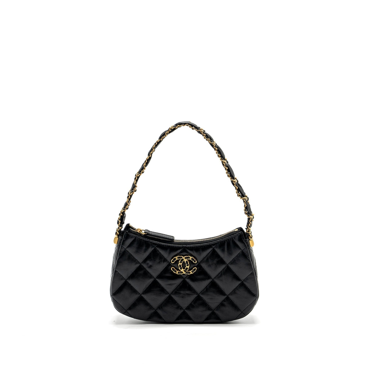 chanel-23k-hobo-shoulder-bag-calfskin-black-ghwmicrochip