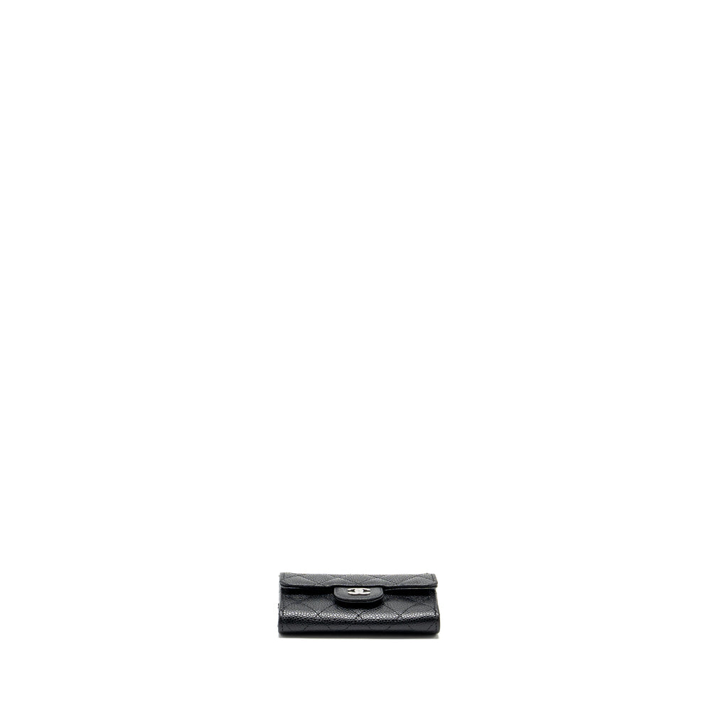chanel-classic-flap-card-holder-caviar-black-shw-microchip-1