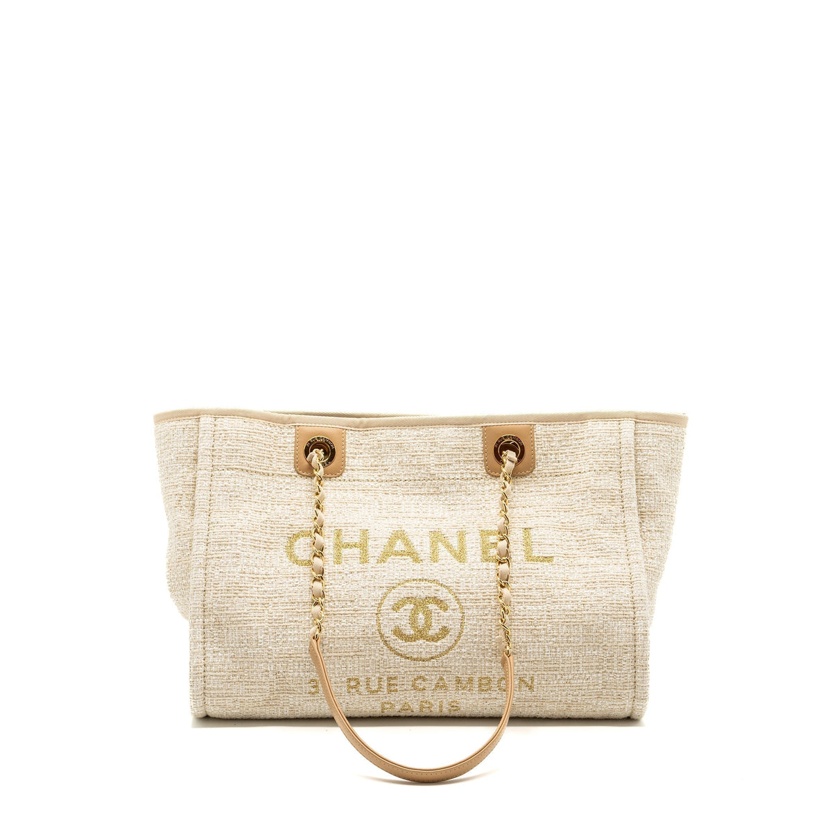 chanel-deauville-bag-canvas-leather-beige-gold-ghw
