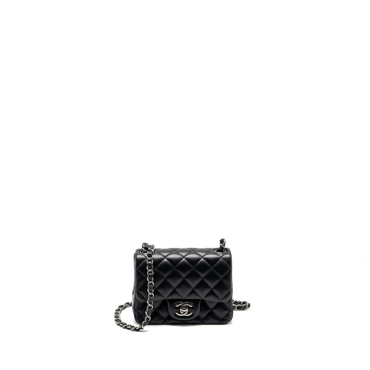 chanel-mini-square-flap-bag-lambskin-black-shw