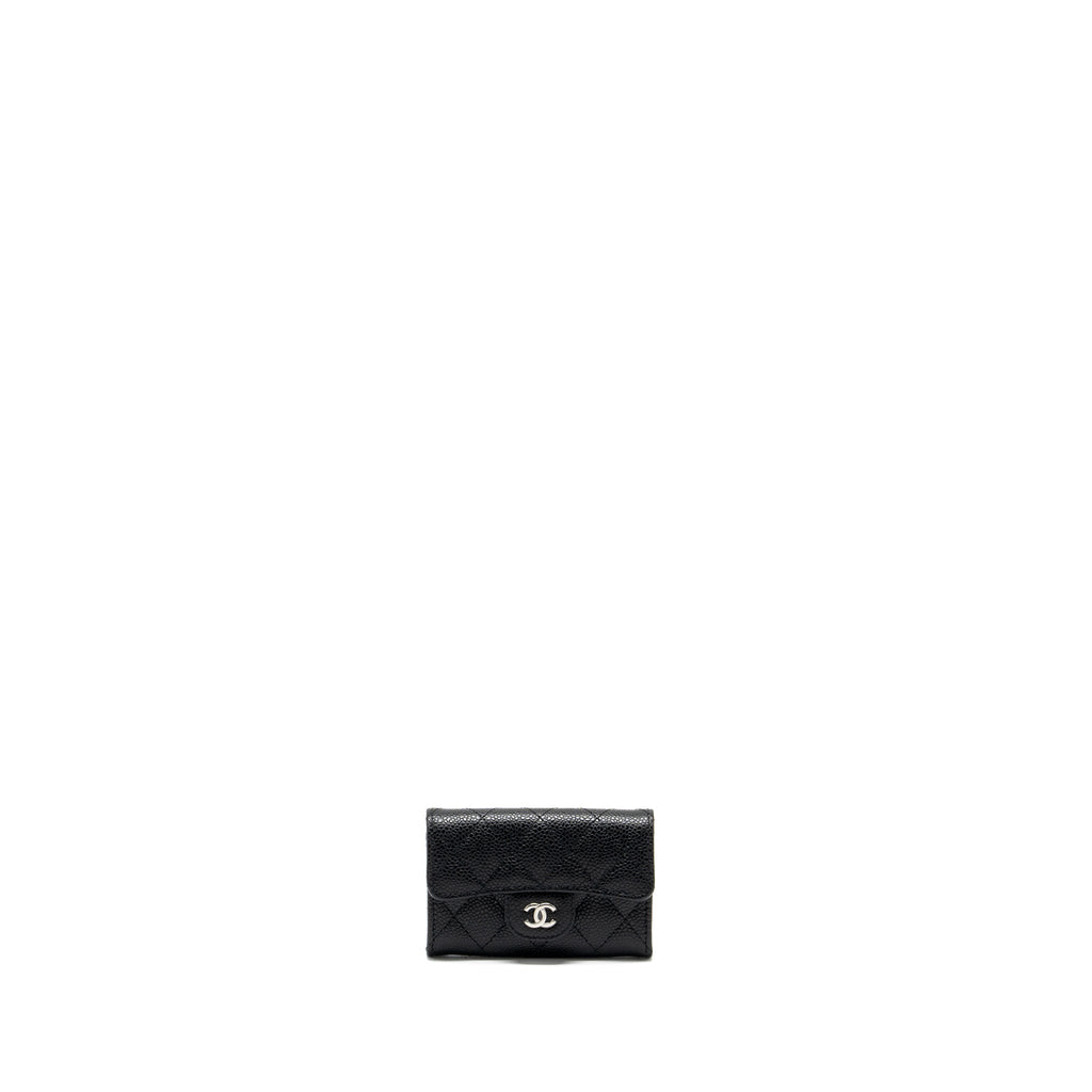 chanel-classic-flap-card-holder-caviar-black-shw-microchip-1