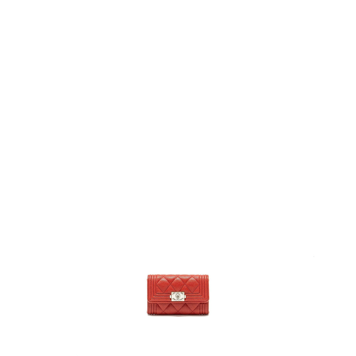 chanel-boy-flap-card-holder-caviar-red-shw
