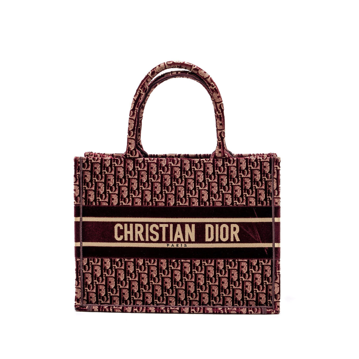 dior-medium-book-tote-oblique-embroidery-velvet-canvas-dark-red-copy