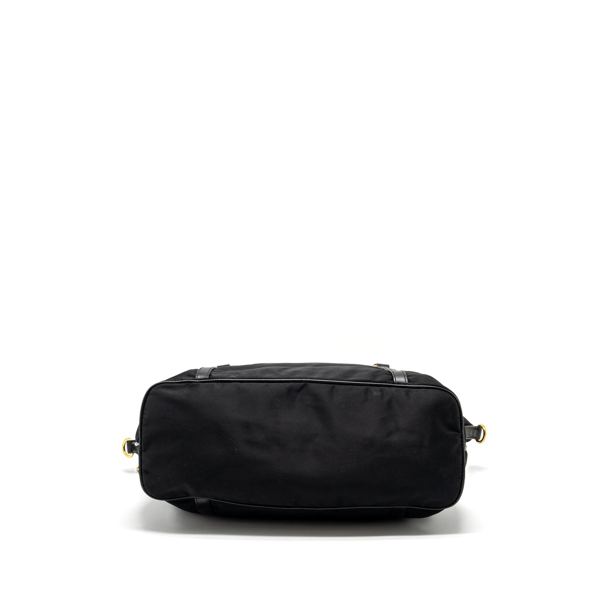 prada-zip-nylon-bag-black-ghw