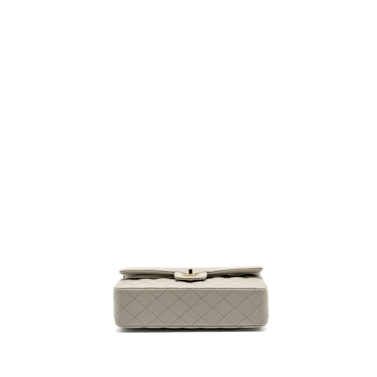 chanel-medium-classic-double-flap-bag-lambskin-light-grey-lghw-microchip-copy-1