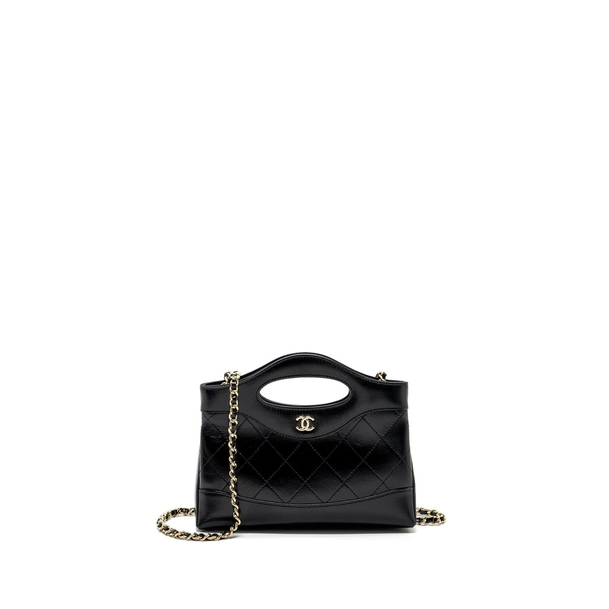 chanel-24c-mini-31-clutch-with-chain-shiny-calfskin-black-lghw