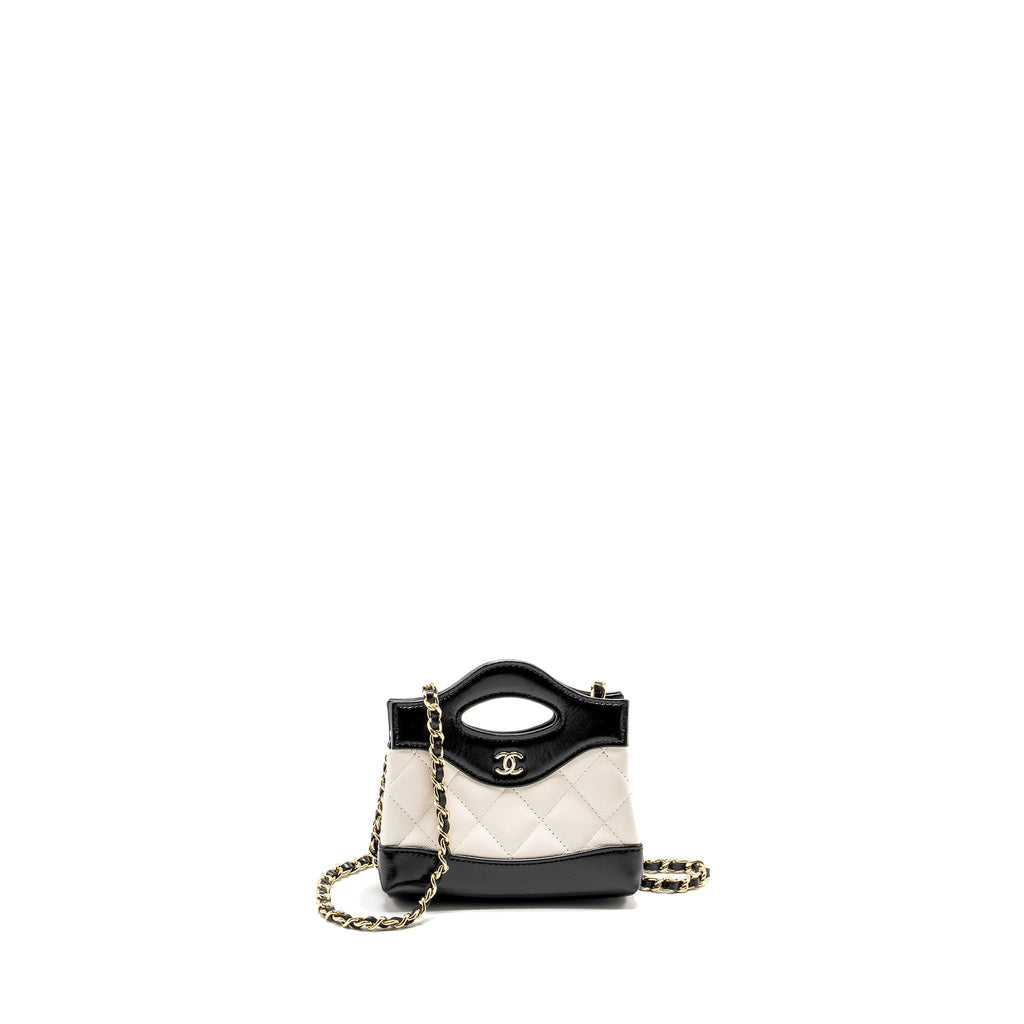 chanel-31-nano-clutch-with-chain-shiny-lambskin-white-black-lghw-microchip