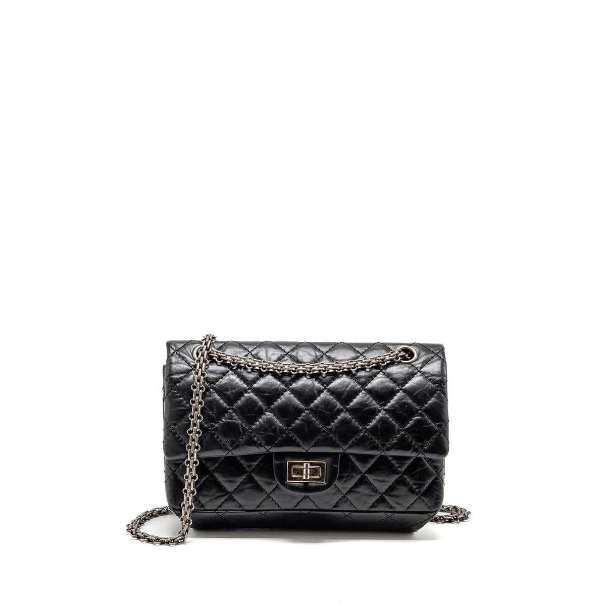 chanel-small-2-55-reissue-flap-bag-aged-calfskin-black-ghw-4