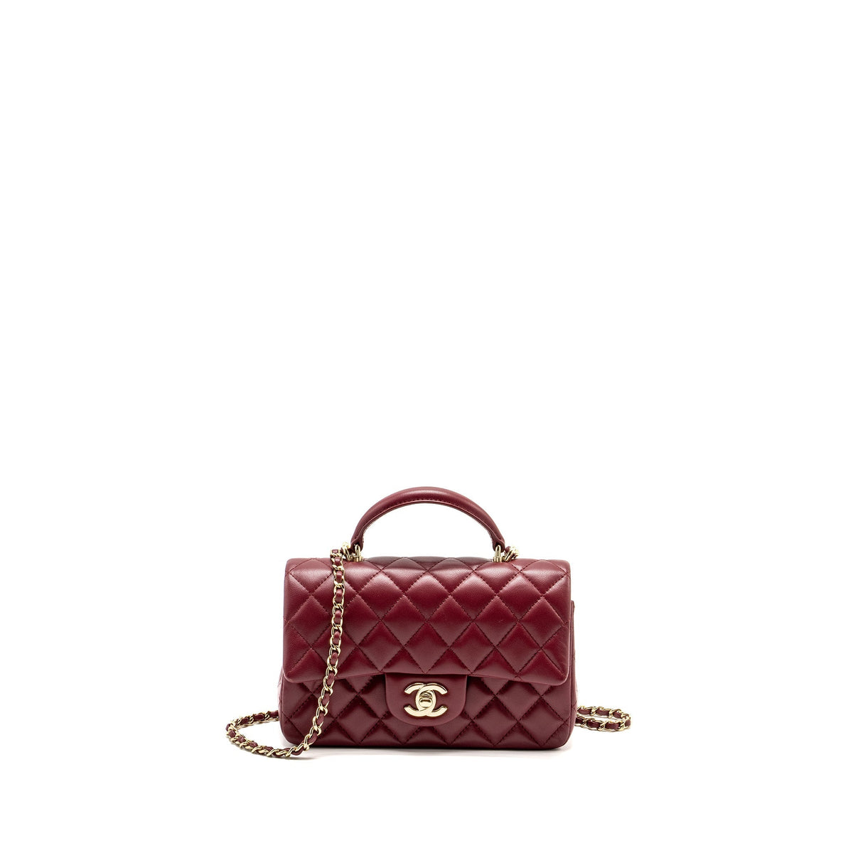 chanel-top-handle-mini-rectangular-flap-bag-lambskin-burgundy-lghw-microchip