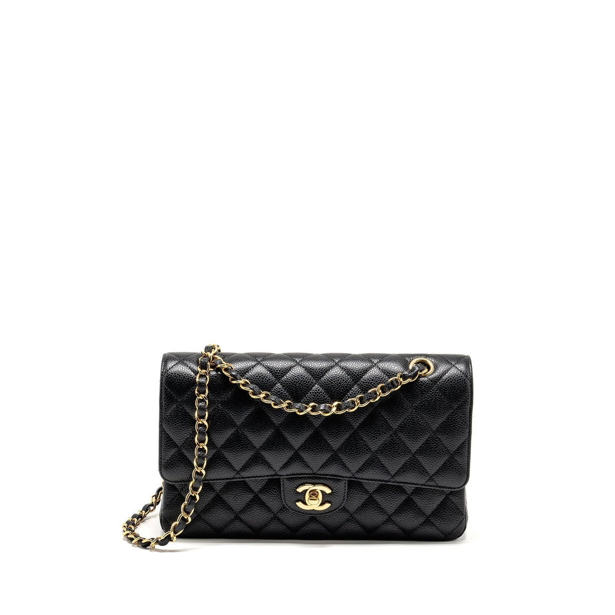 chanel-medium-classic-double-flap-bag-caviar-black-ghw-27