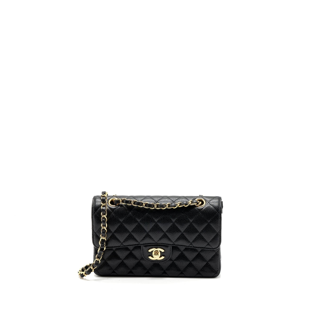 chanel-small-classic-double-flap-bag-caviar-black-ghwmicrochip