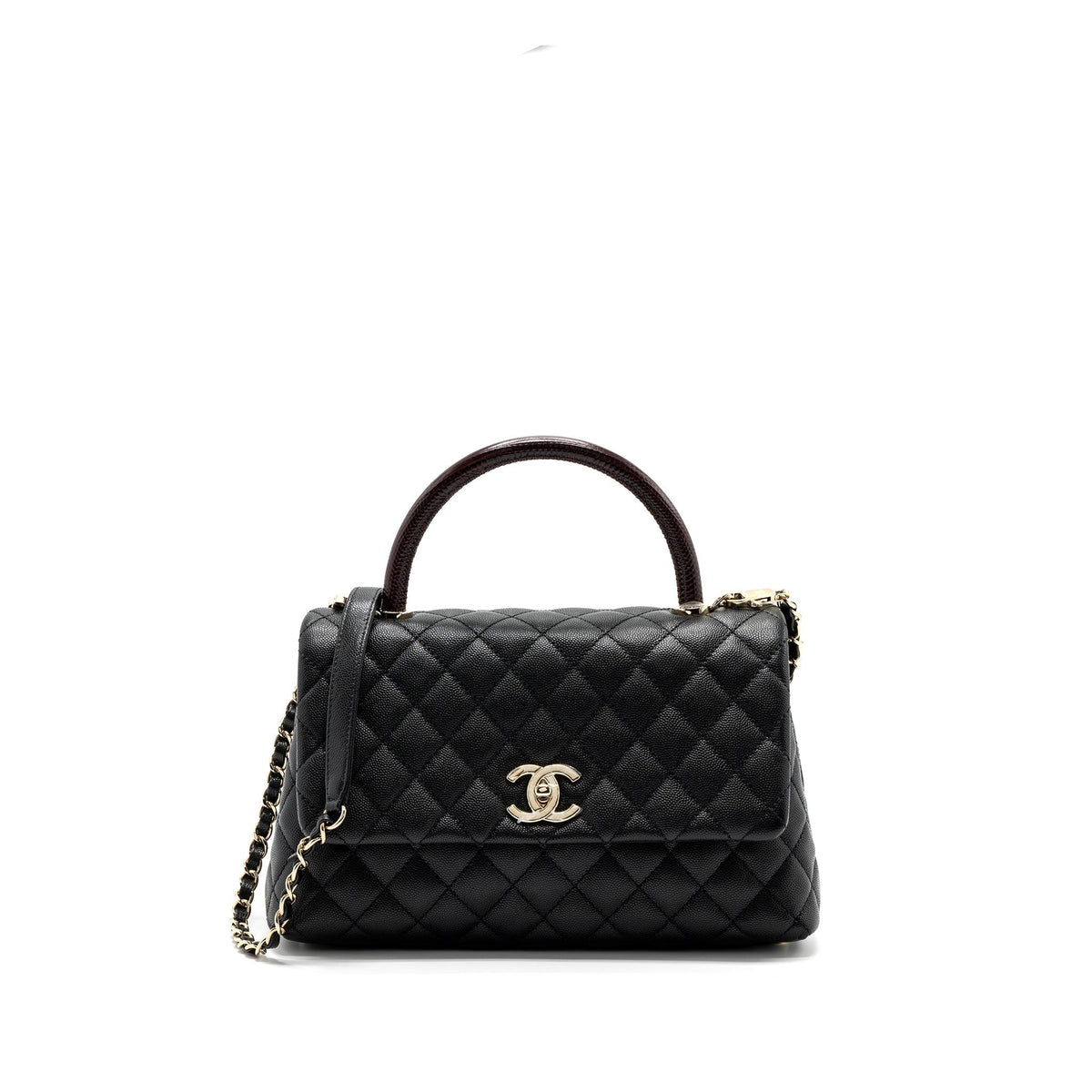 chanel-medium-coco-handle-flap-bag-lizard-embossed-handle-caviar-black-lghw