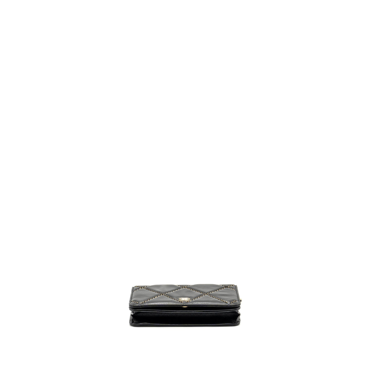 chanel-quilted-wallet-on-chain-shiny-calfskin-black-ghw-microchip-copy