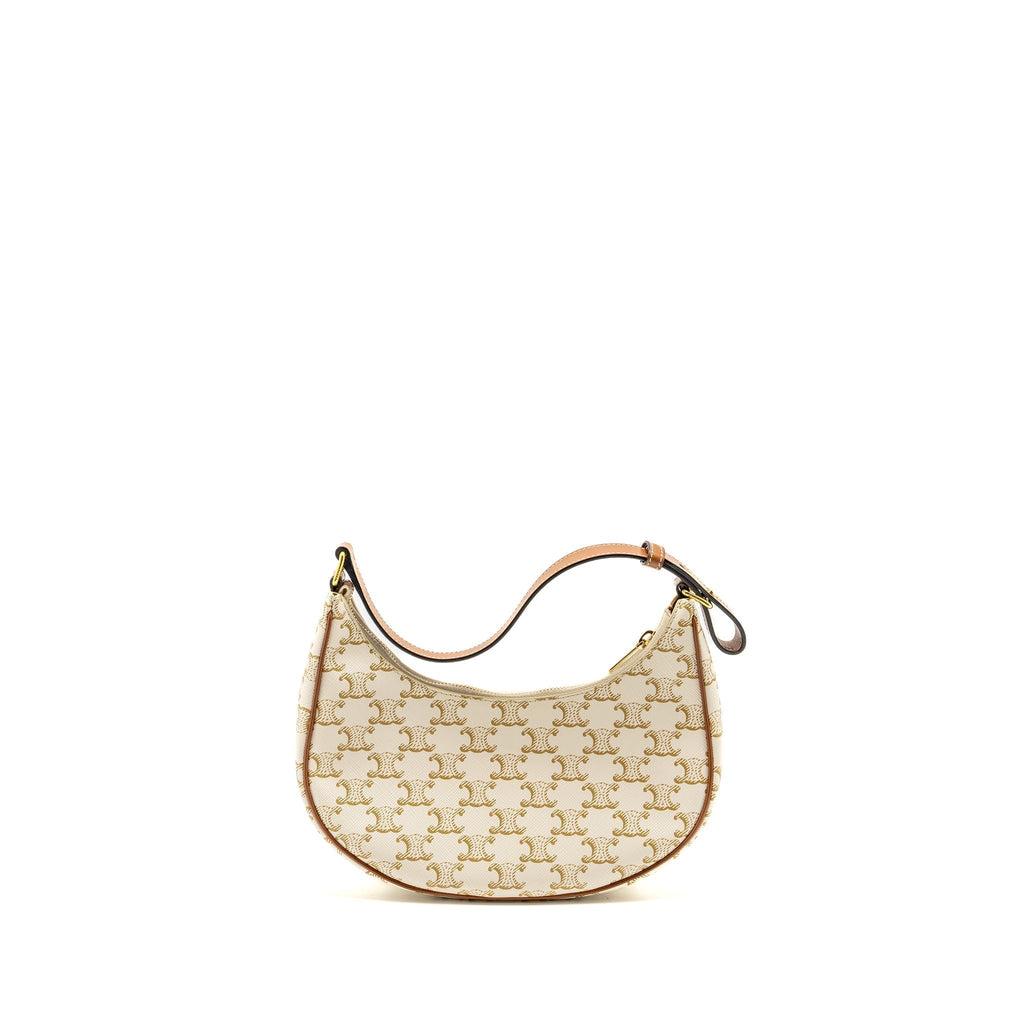celine-ava-bag-triomphe-canvas-calfskin-white-brown-ghw-copy-1
