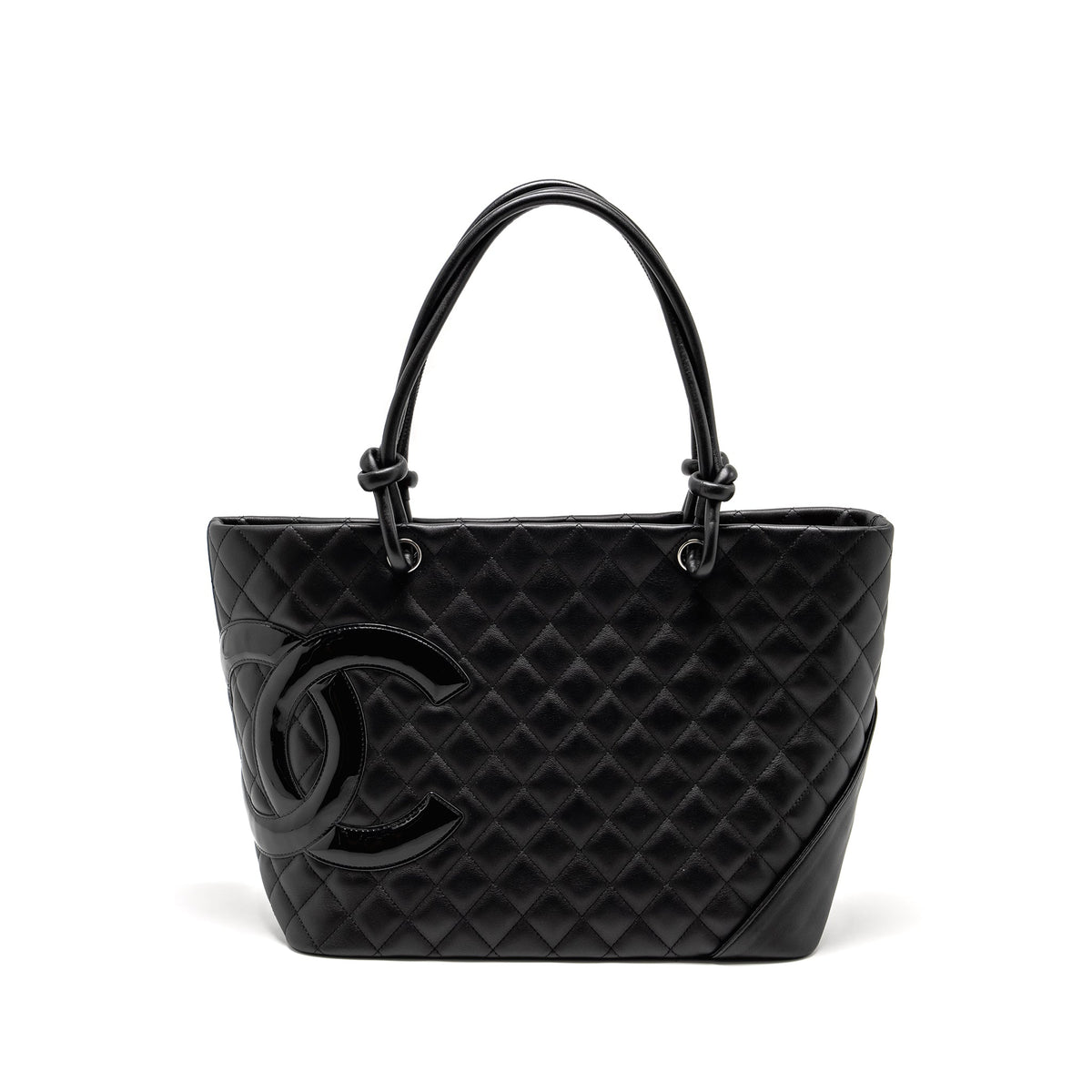 chanel-cambon-ligne-tote-bag-leather-black-shw