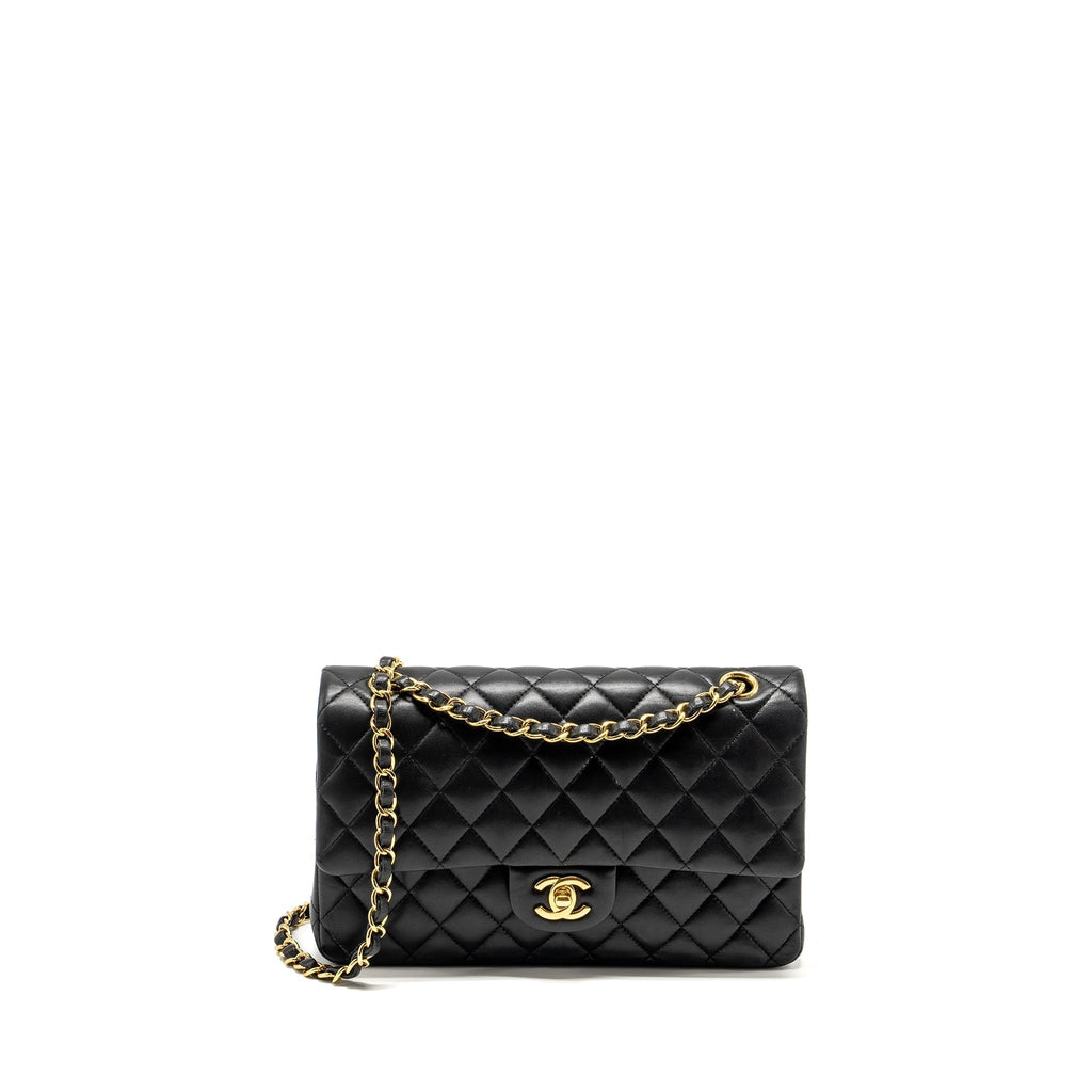 chanel-medium-classic-double-flap-bag-lambskin-black-ghw-7