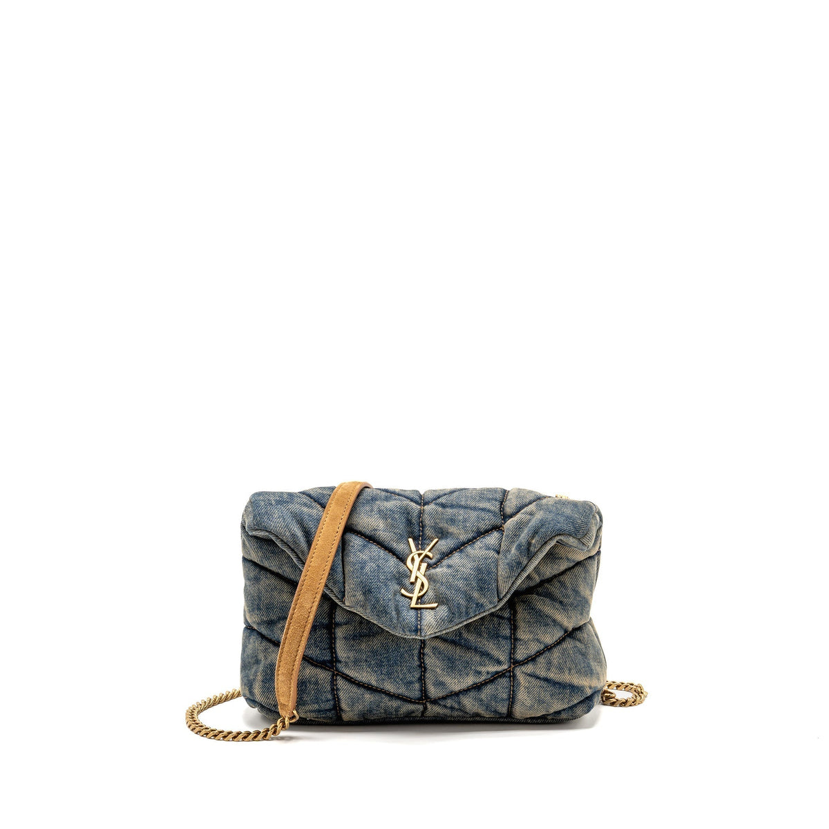 saint-laurent-ysl-toy-loulou-puffer-shoulder-bag-denim-indigo-blue-cinnamon-ghw-copy