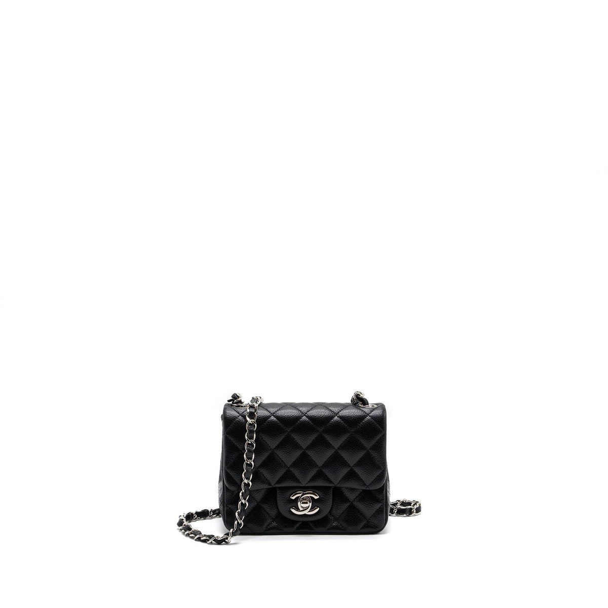 chanel-classic-mini-square-flap-bag-caviar-shw