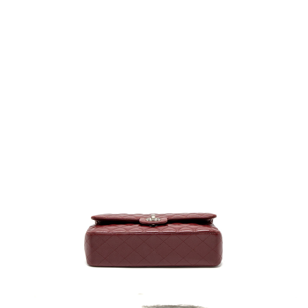 chanel-medium-classic-double-flap-bag-caviar-dark-red-shw