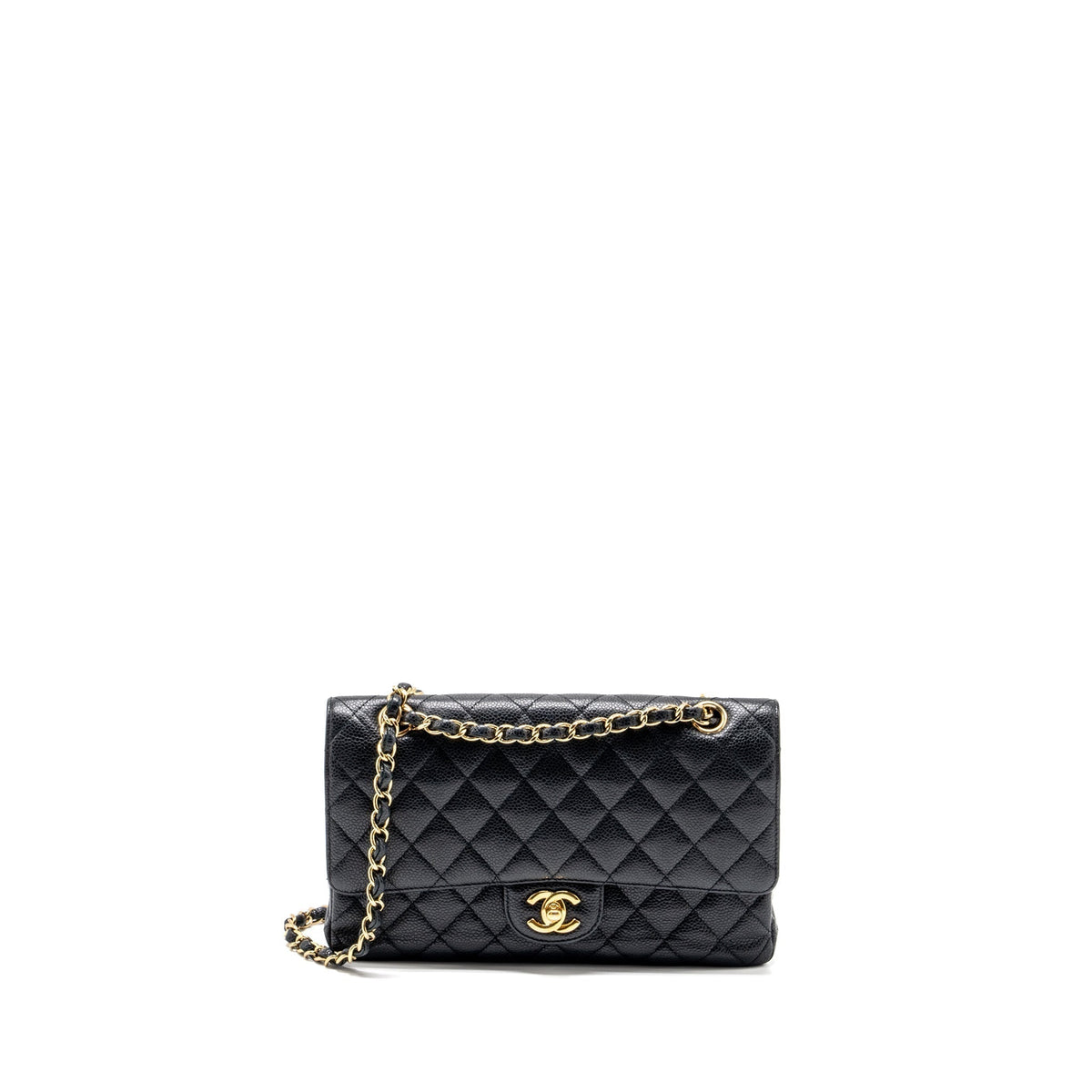 chanel-medium-classic-double-flap-bag-caviar-black-ghw-22
