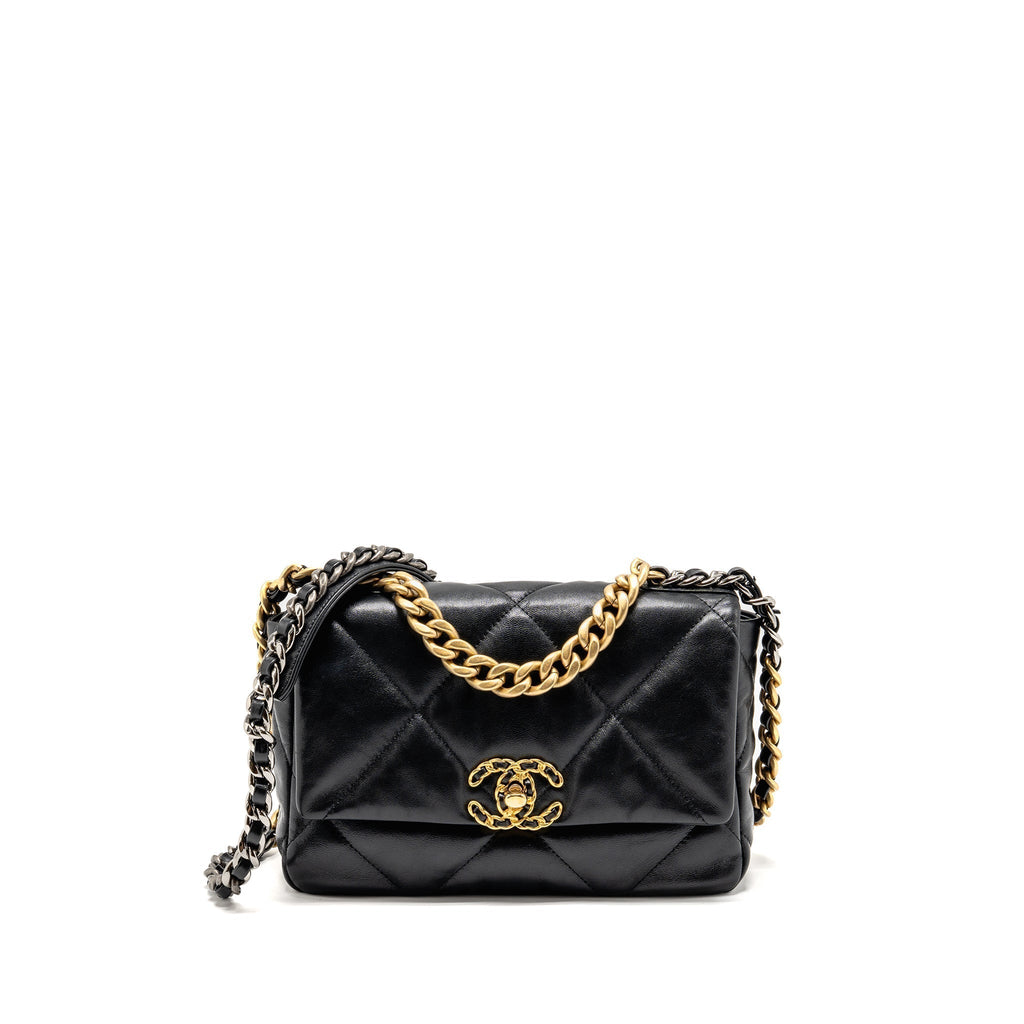 chanel-small-19-bag-goatskin-black-multicolour-hardware-3