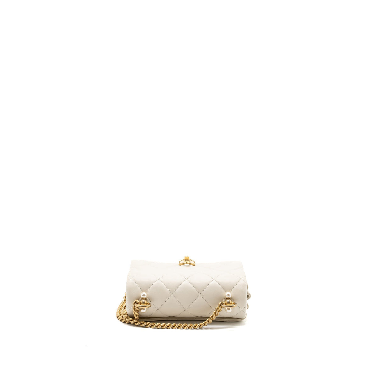 chanel-quilted-mini-flap-bag-lambskin-white-ghw