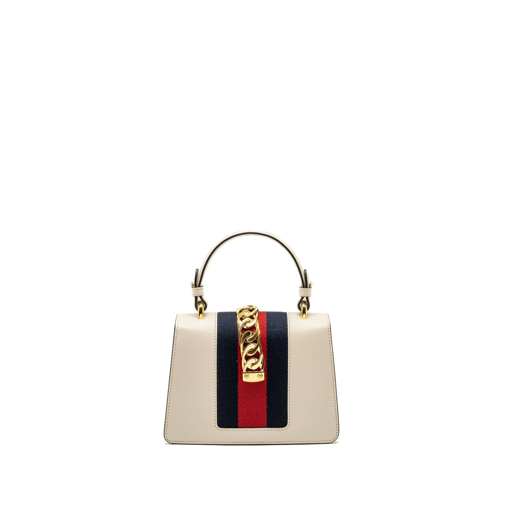 gucci-mini-sylvie-top-handle-bag-calfskin-white-ghw