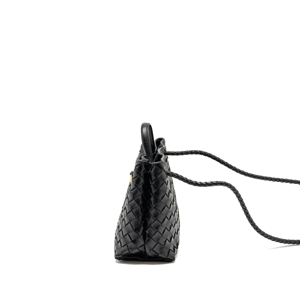 bottega-veneta-small-andiamo-bag-lambskin-black-ghw-1