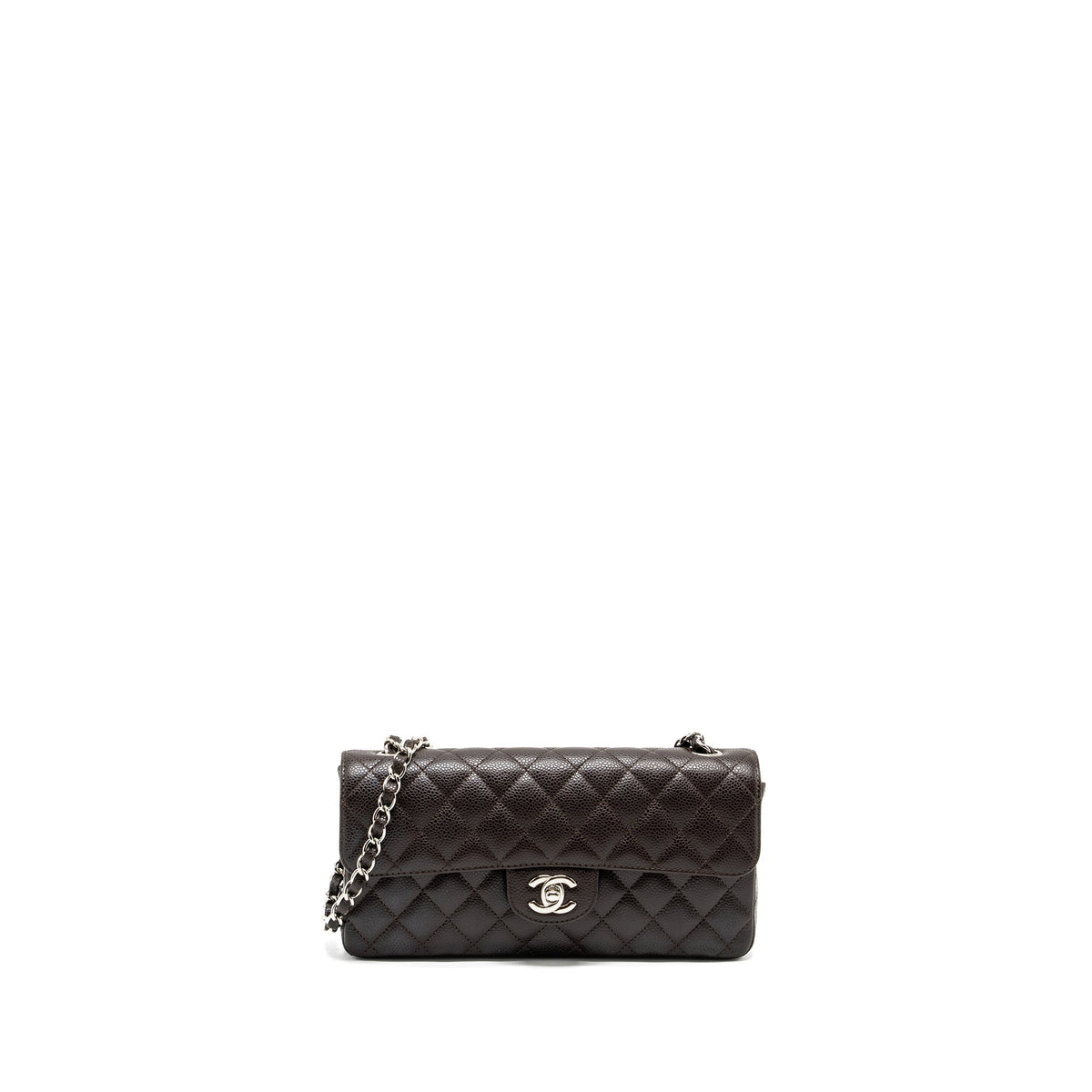 chanel-east-west-classic-quilted-flap-bag-caviar-chocolate-shw