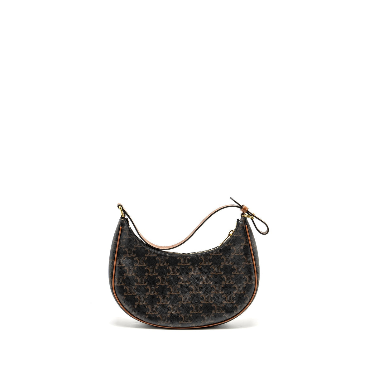 celine-ava-bag-triomphe-canvas-calfskin-brown-ghw-1