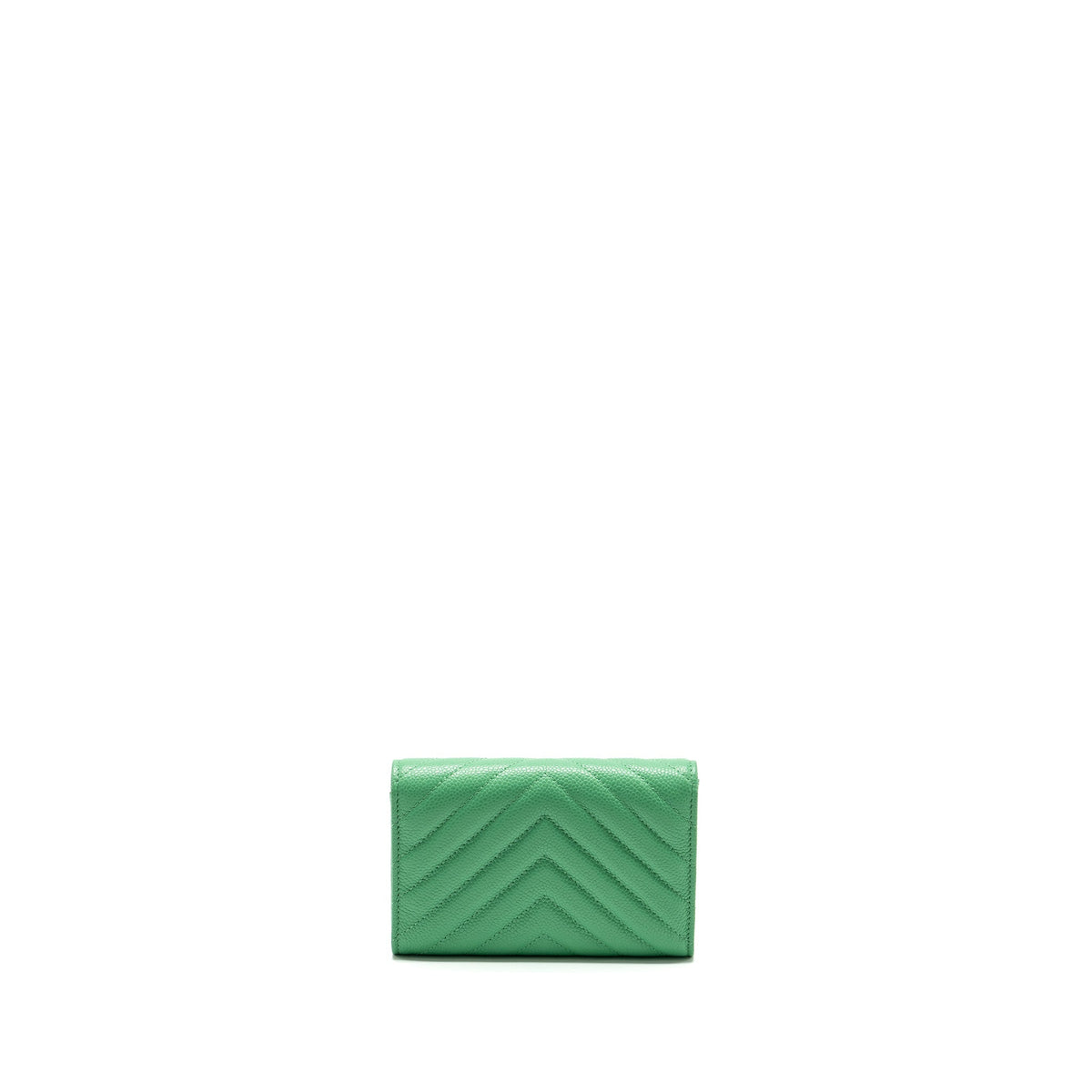 chanel-medium-chevron-quilted-classic-flap-wallet-caviar-green-shw