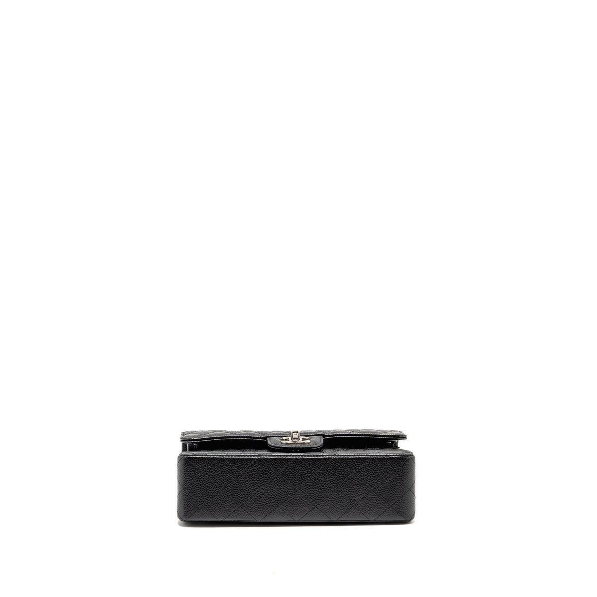 chanel-small-classic-double-flap-bag-caviar-black-shw-copy