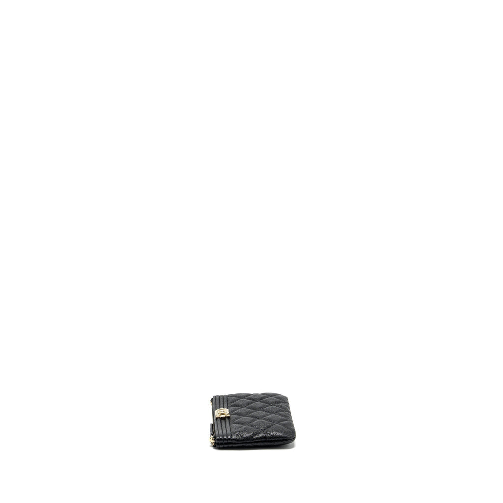 chanel-small-boy-zip-pouch-shiny-grained-calfskin-black-ghw-copy