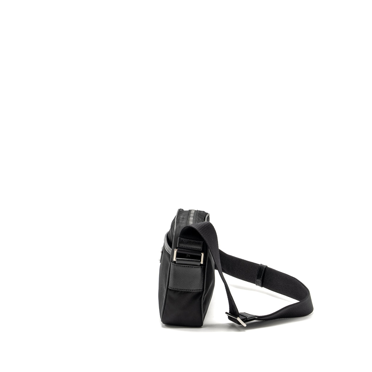 prada-re-nylon-shoulder-bag-black-shw-copy