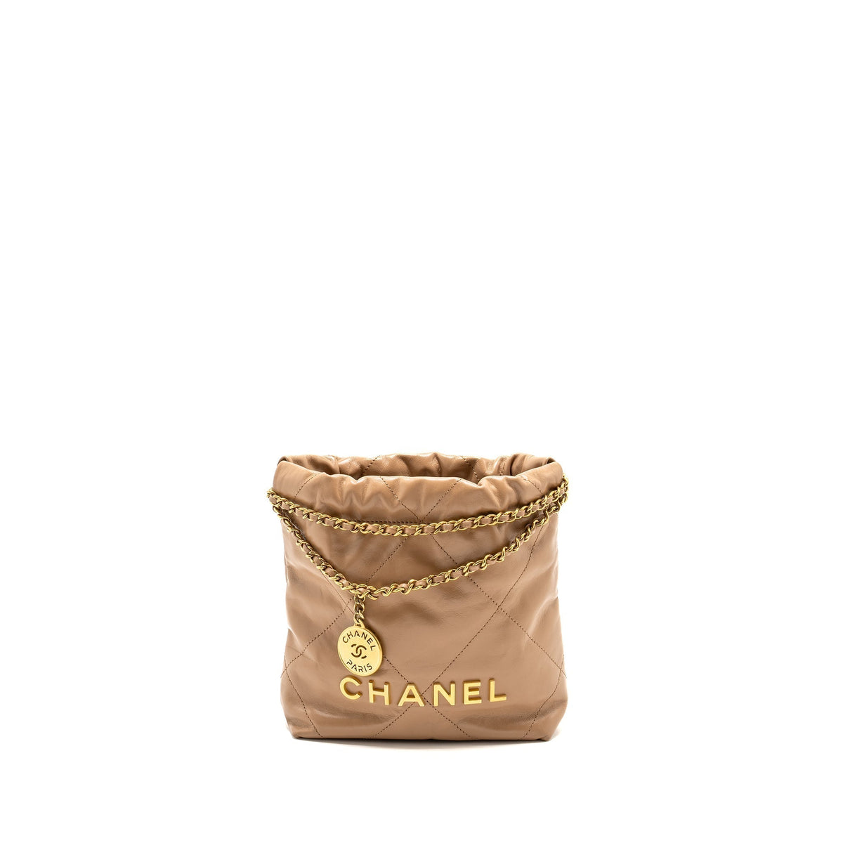 chanel-mini-22-bag-calfskin-dark-beige-ghw-microchip-copy