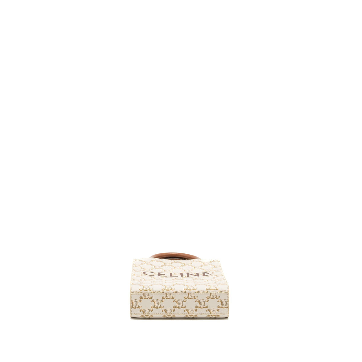 celine-mini-vertical-cabas-in-triomphe-canvas-calfskin-white-ghw