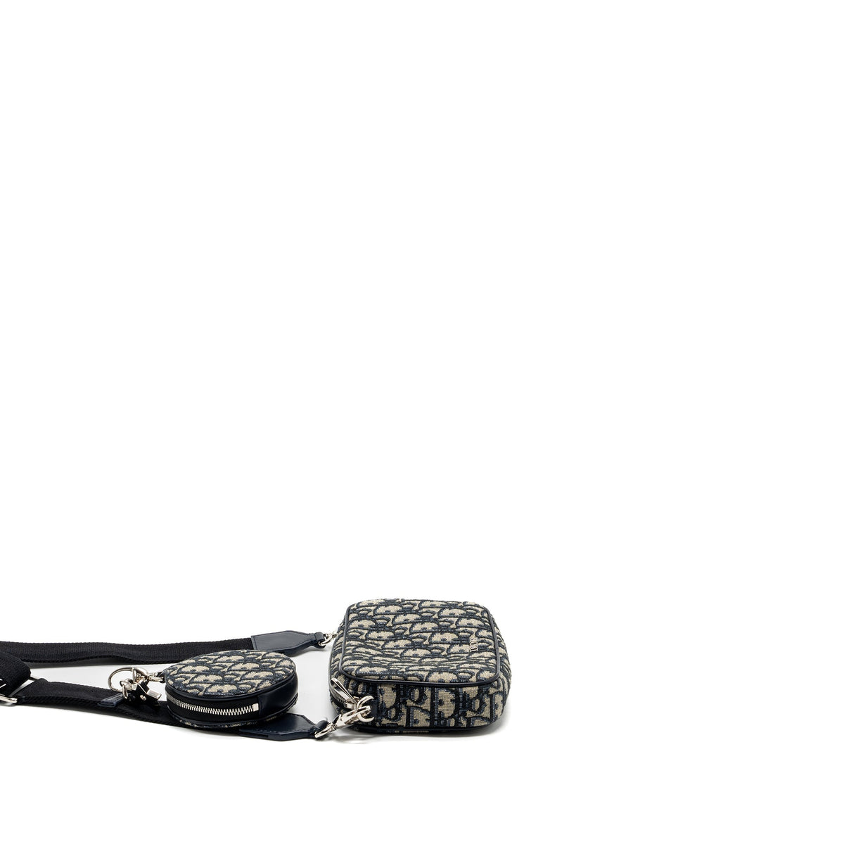 dior-3-in-1-mini-zipper-pouch-with-strap-blue-jacquard-shw