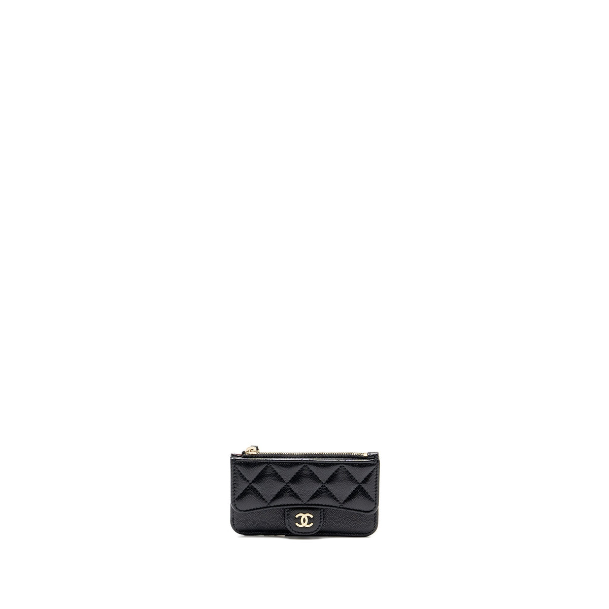 chanel-flap-with-zip-card-holder-caviar-black-lghw-microchip