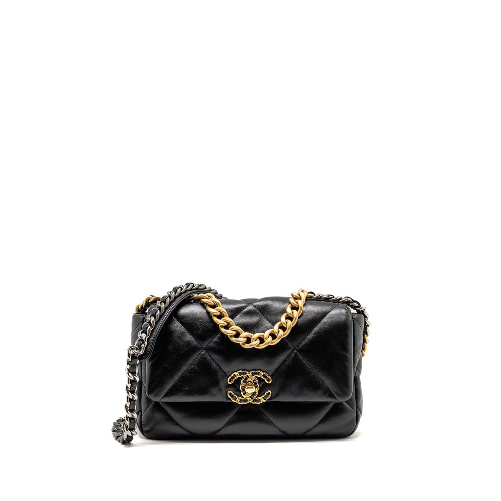 chanel-small-19-bag-goat-skin-black-multicolor-hardware-microchip