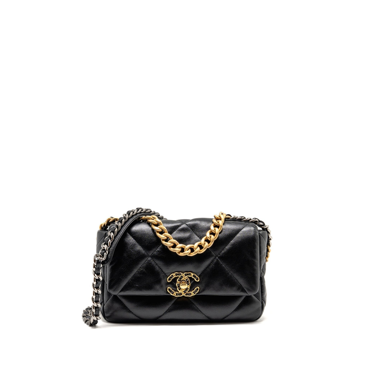 chanel-small-19-bag-goat-skin-black-multicolor-hardware-microchip